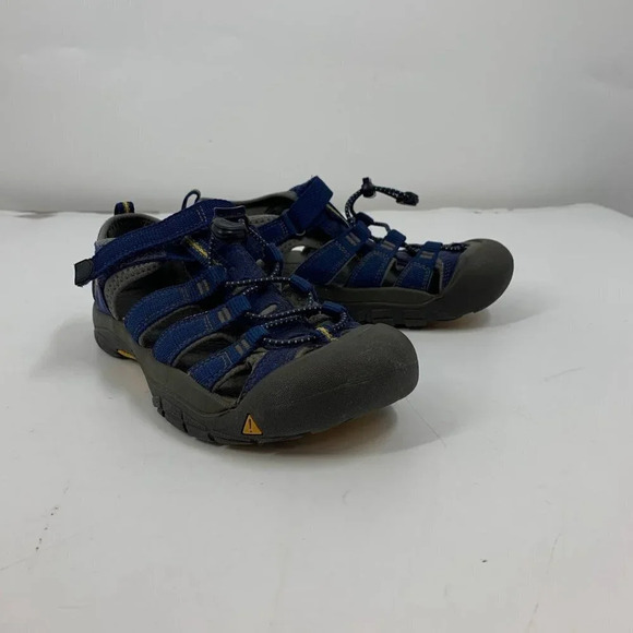 KEEN Unisex Big Kids' Newport H2 Sandal 1009962 Blue Depths/Gargoyle Size 5 - Picture 3 of 13